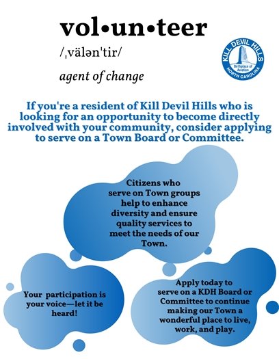 Apply to join a Town Board or Committee