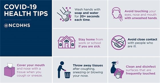 COVID-19 Health Tips