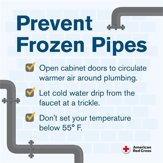 Tips on Preventing frozen pipes