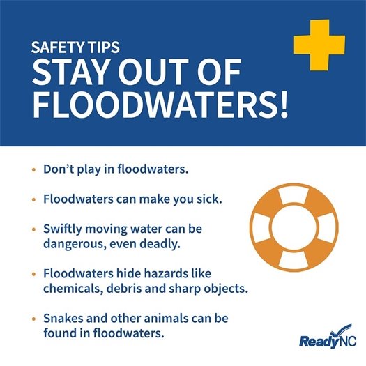 Safety Tips about staying out of flood waters