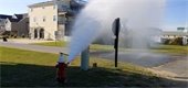 The Kill Devil Hills Public Services Department will conduct its fire hydrant flushing program beginning Monday, November 4, 2024, and lasting approximately until Friday, November 22, 2024. Customers may experience a momentary loss of water pressure or temporary water discoloration and should check color of water prior to washing clothing.   To find out if flushing is occurring in a specific area, please call the Kill Devil Hills Public Services Department at (252) 480-4080.