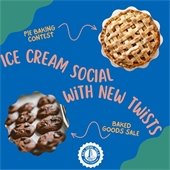 Join us for our First Annual Pie Baking Contest and Bake Sale, held in conjunction with the Ice Cream Social! This year, we’re looking for the best pies in town to compete for bragging rights and baked goods of all kinds to help local students. Whether you’re a seasoned pro or a passionate amateur, we want your delicious creations! How to Participate:  1. Enter the Contest: Submit your homemade pie for a chance to win bragging rights and recognition.  2. Donate to the Bake Sale: If pie isn't your thing, no problem! You can still support and join the fun by donating homemade goodies for our bake sale.  All proceeds from the baked goods sale will go towards the Wallace H. McCown Scholarship Fund. Each year KDH awards this scholarship to a qualifying high school senior to aid them in their college endeavors. Why Join? • Enjoy a day filled with community spirit and delectable treats. • Support a local student’s future - all proceeds from the bake sale will go towards the Town’s Wallace H. McCown Scholarship. • Win bragging rights and have good old-fashioned fun! For more details and to register, click here to visit the Town's website.  