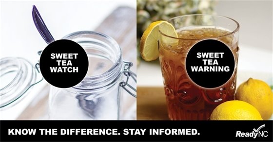 Storm Watch vs. Warning Tropical storm WATCH conditions are possible.  Tropical storm WARNING conditions are expected.