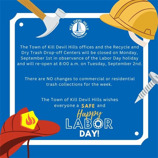 2025 Labor Day Office and Trash Schedules
