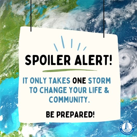 Now is the perfect time to review your emergency plans, check your supplies, and stay informed. Conditions can change quickly, and staying prepared is the best way to protect yourself, your family, and your community.