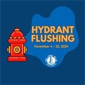 The Kill Devil Hills Public Services Department will conduct its fire hydrant flushing program beginning Monday, November 4, 2024, and lasting approximately until Friday, November 22, 2024. Customers may experience a momentary loss of water pressure or temporary water discoloration and should check color of water prior to washing clothing.  To find out if flushing is occurring in a specific area, please call the Kill Devil Hills Public Services Department at (252) 480-4080. 