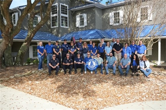 Group photo of KDH Staff wearing blue. Kill Devil Hills’ Staff are wearing blue in recognition of April being Child Abuse Prevention Month. By wearing blue, we aim to raise awareness, show our commitment to nurturing positive childhoods for all of North Carolina's children, and help spread the message of hope for every child's bright future. 