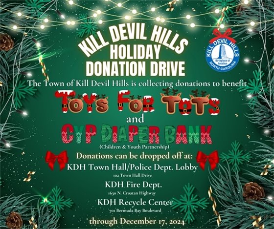KDH Holiday Donation drive