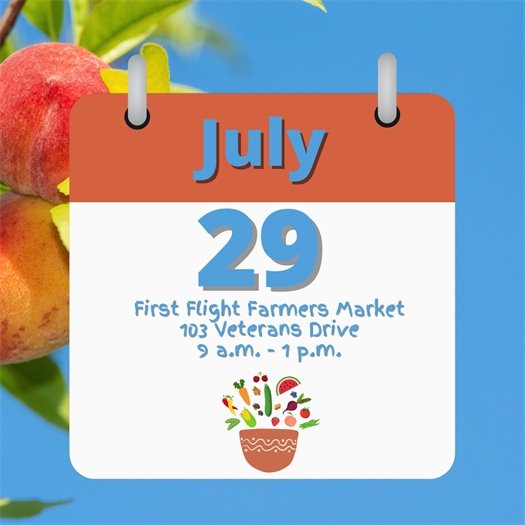 First Flight Farmers Market July 29
